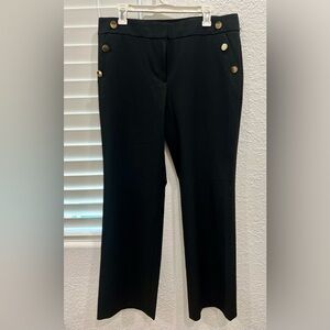 Loft Marisa Trouser w/ gold button detail NWOT - size 12